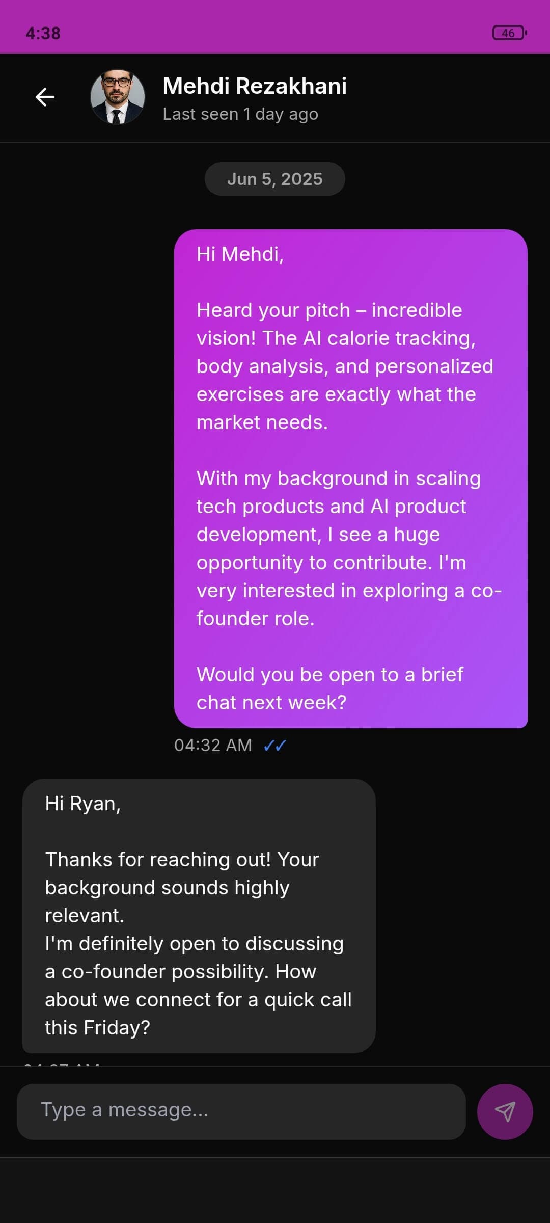 Chat Interface