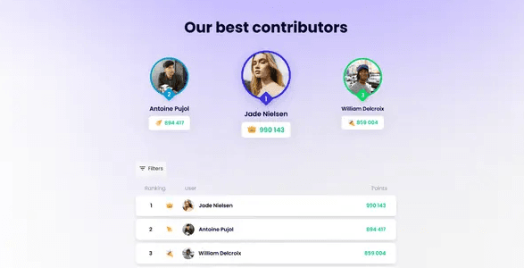 Team Building Interface